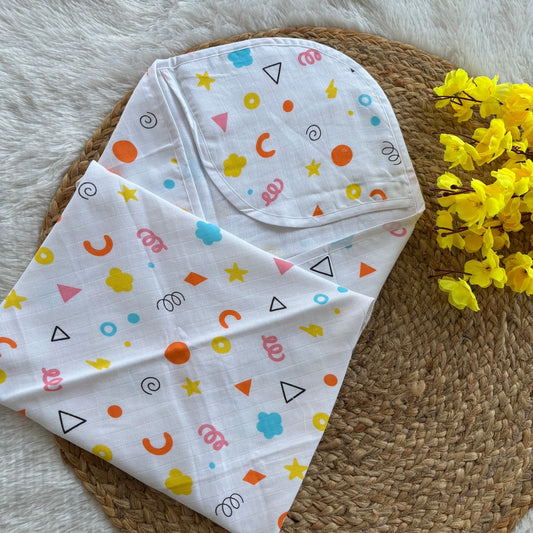 Baby muslin premium cap towel MN01