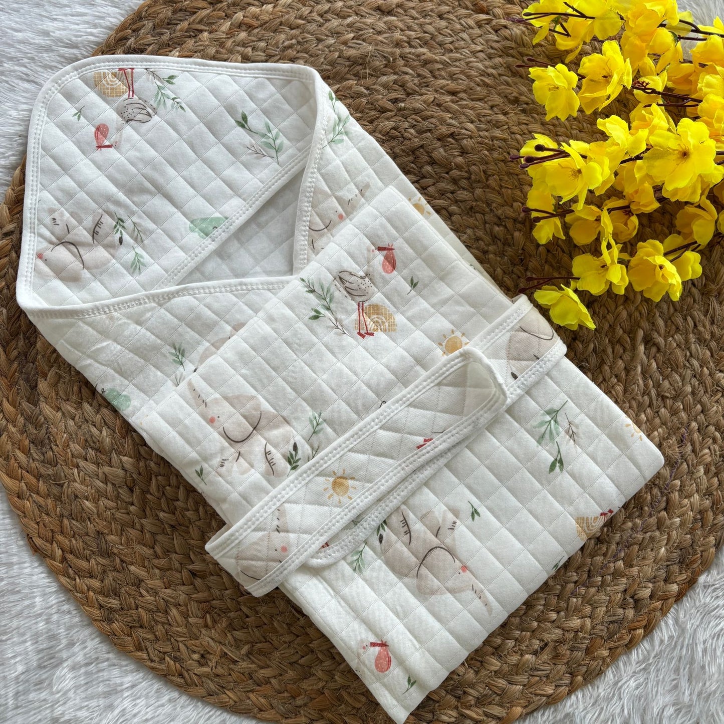 Baby Hooded Wrap / Blanket MN01