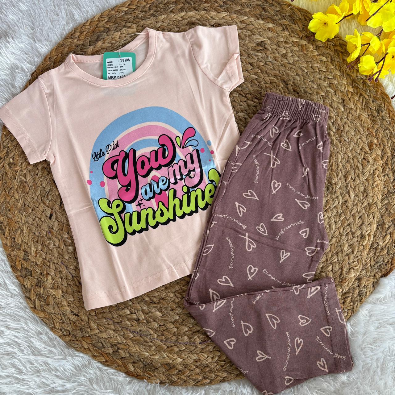 Girls Pant Set IW04