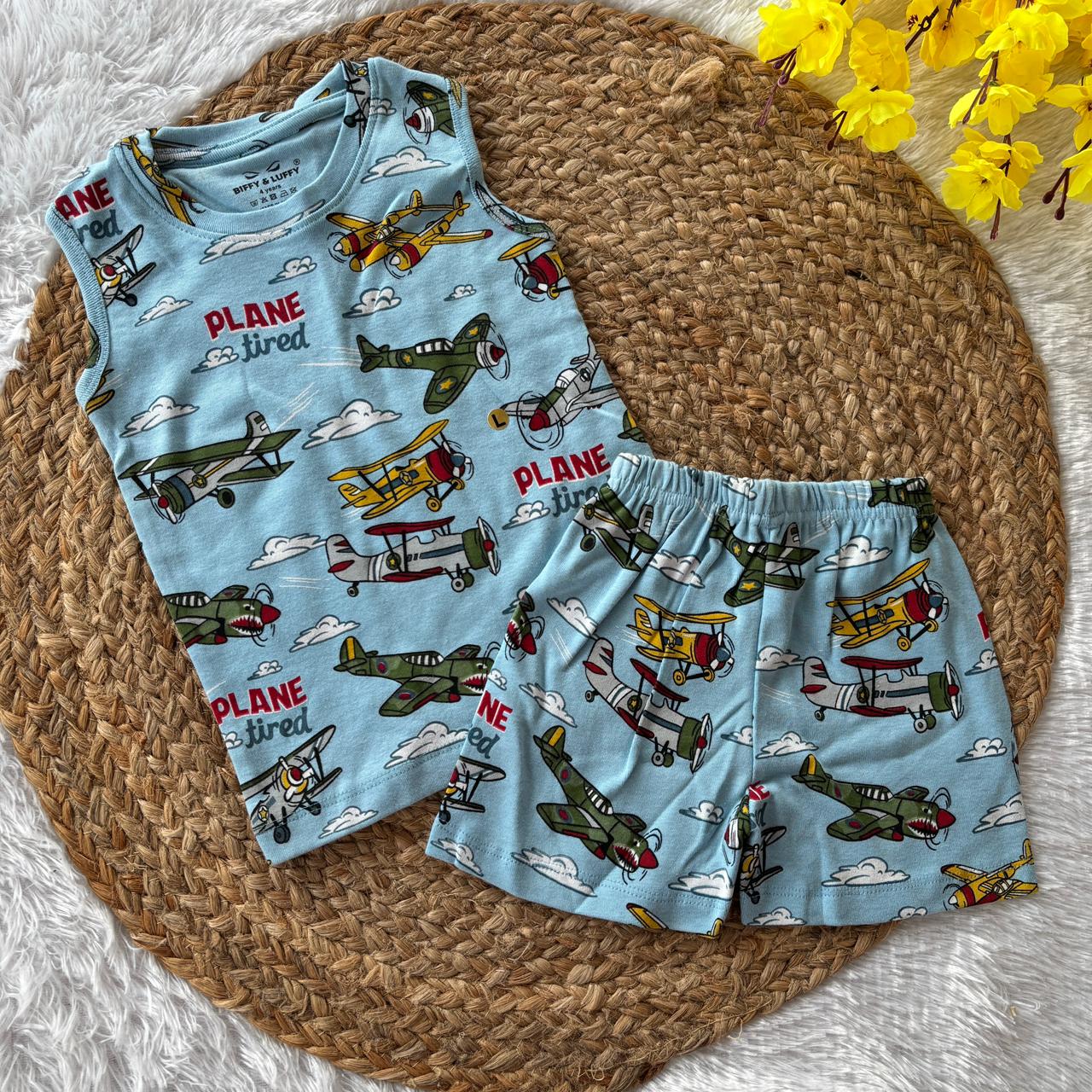 Sleeveless Shorts Set SL