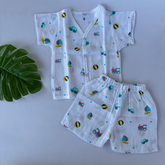Premium Muslin co-ord set MN01
