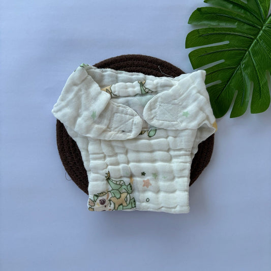 Muslin 6 layer Premium Nappy