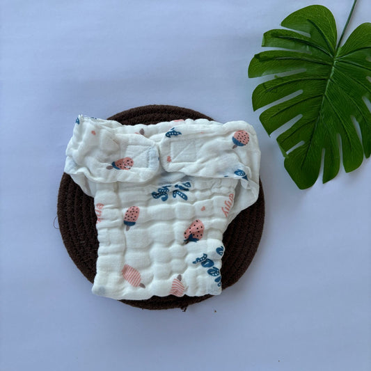 Muslin 6 layer Premium Nappy