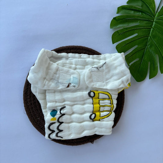 Muslin 6 layer Premium Nappy