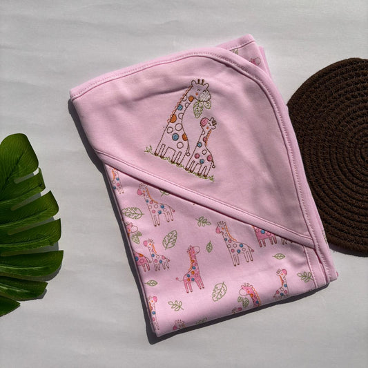 Baby Premium Cap Towel MN01 ( Pink )
