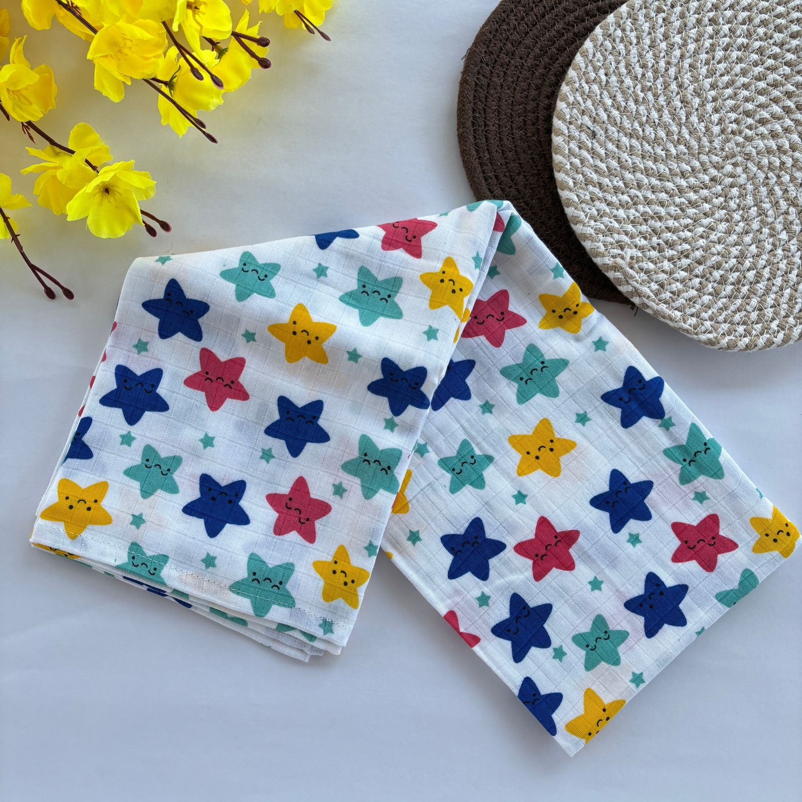 Organic Cotton Baby Swaddle