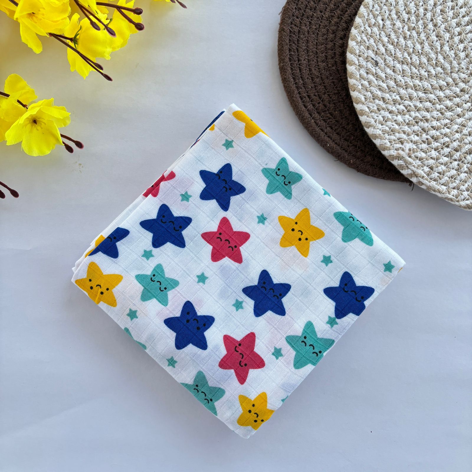 Organic Cotton Baby Swaddle