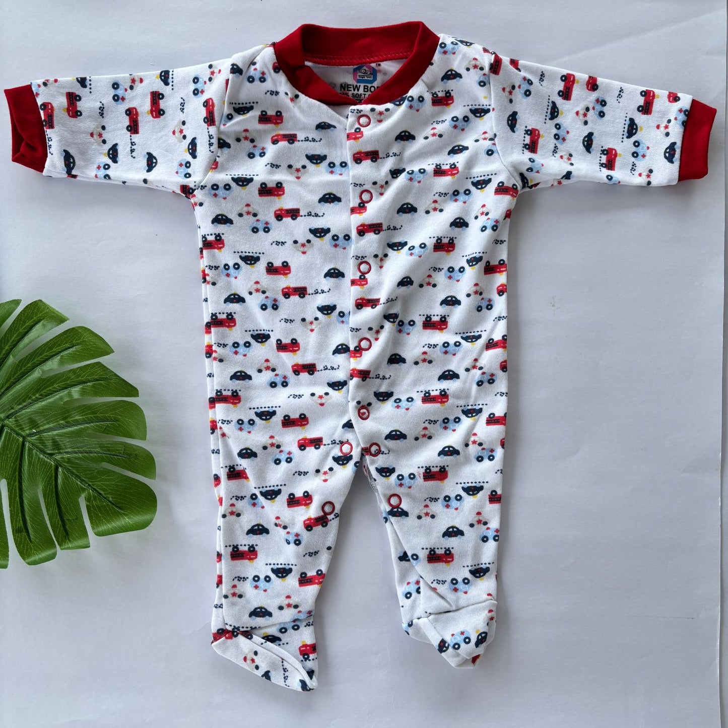 Branded baby sleepsuits Pack of 3 SL01 ( Red )