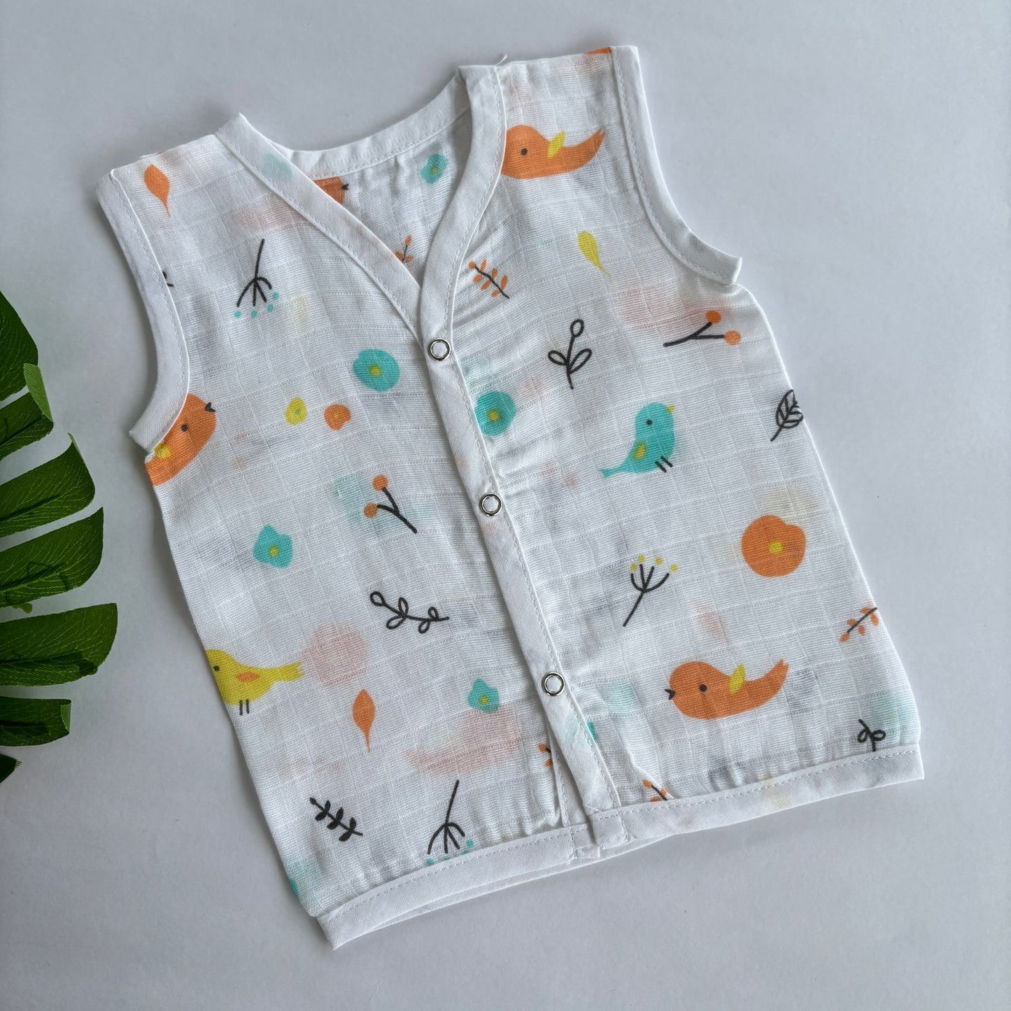 Muslin Button jablas MN01