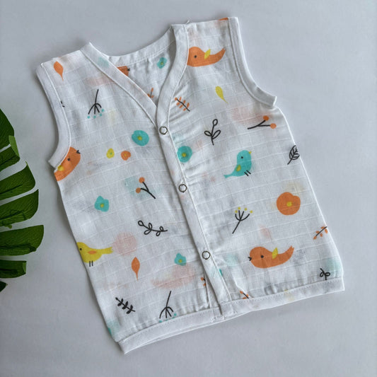 Muslin Button jablas MN01