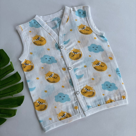 Muslin Button jablas MN01