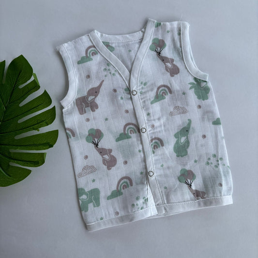 Muslin Button jablas MN01