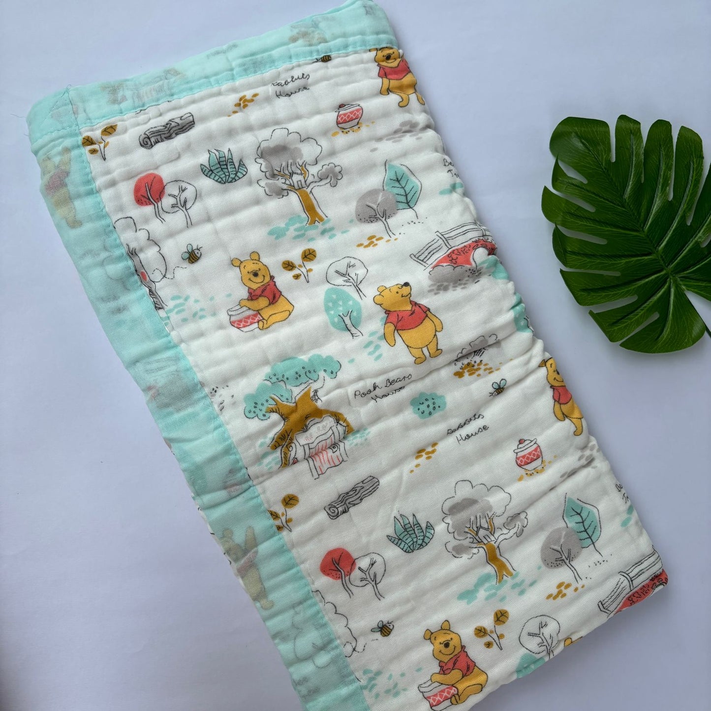 Crinkled Muslin 6 layer Blanket MN01