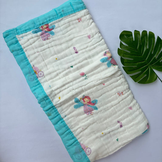 Crinkled Muslin 6 layer Blanket MN01
