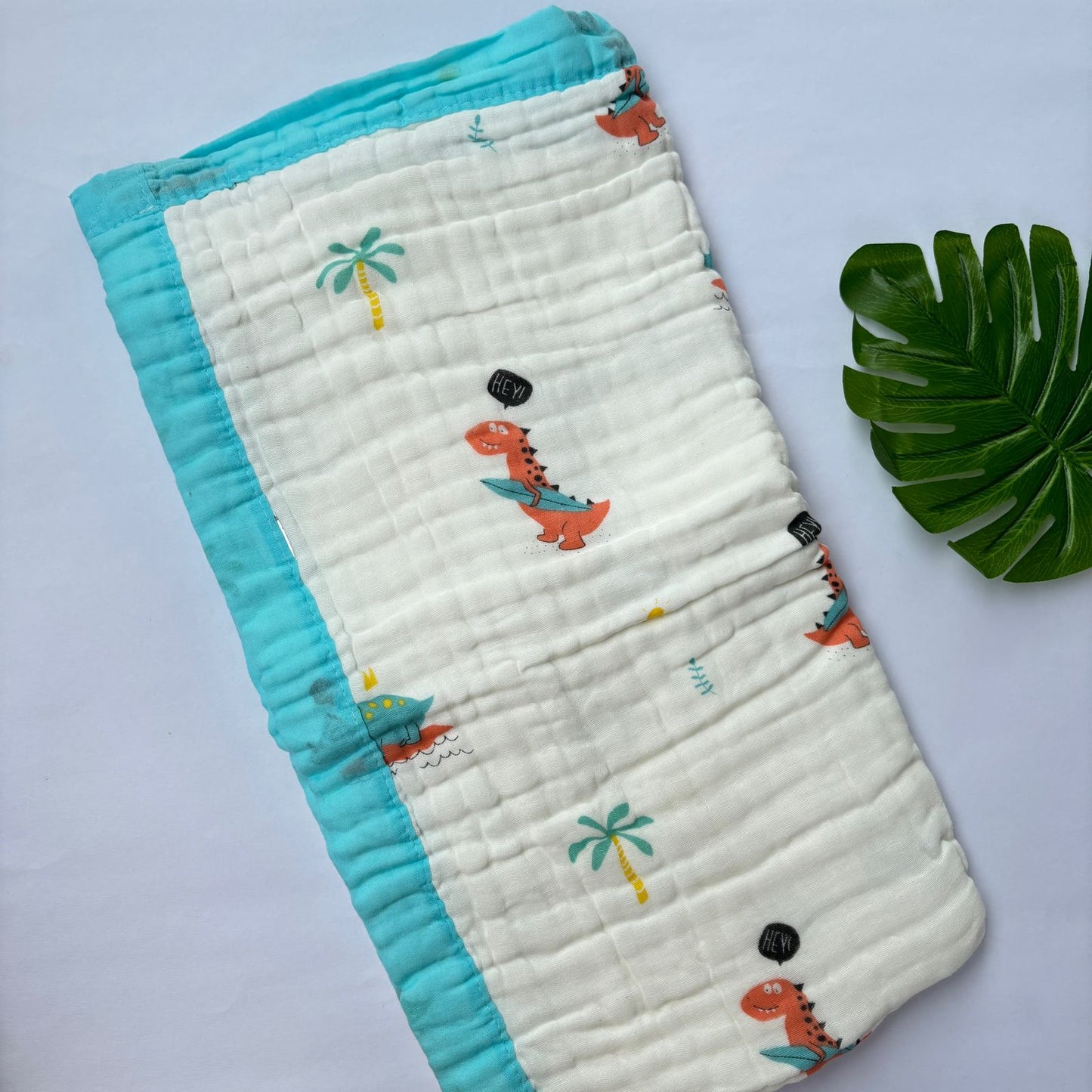 Crinkled Muslin 6 layer Blanket MN01