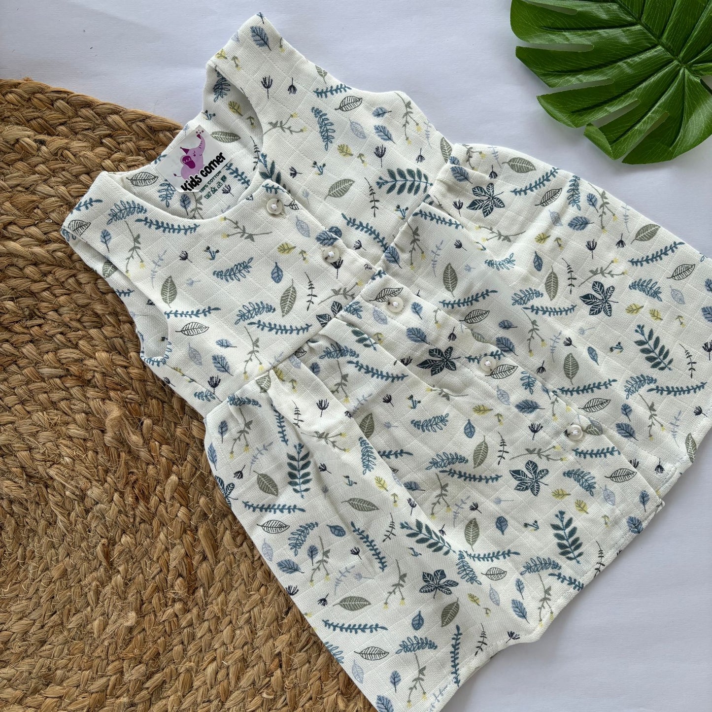 Muslin Frocks Double Layer Premium Quality MN01