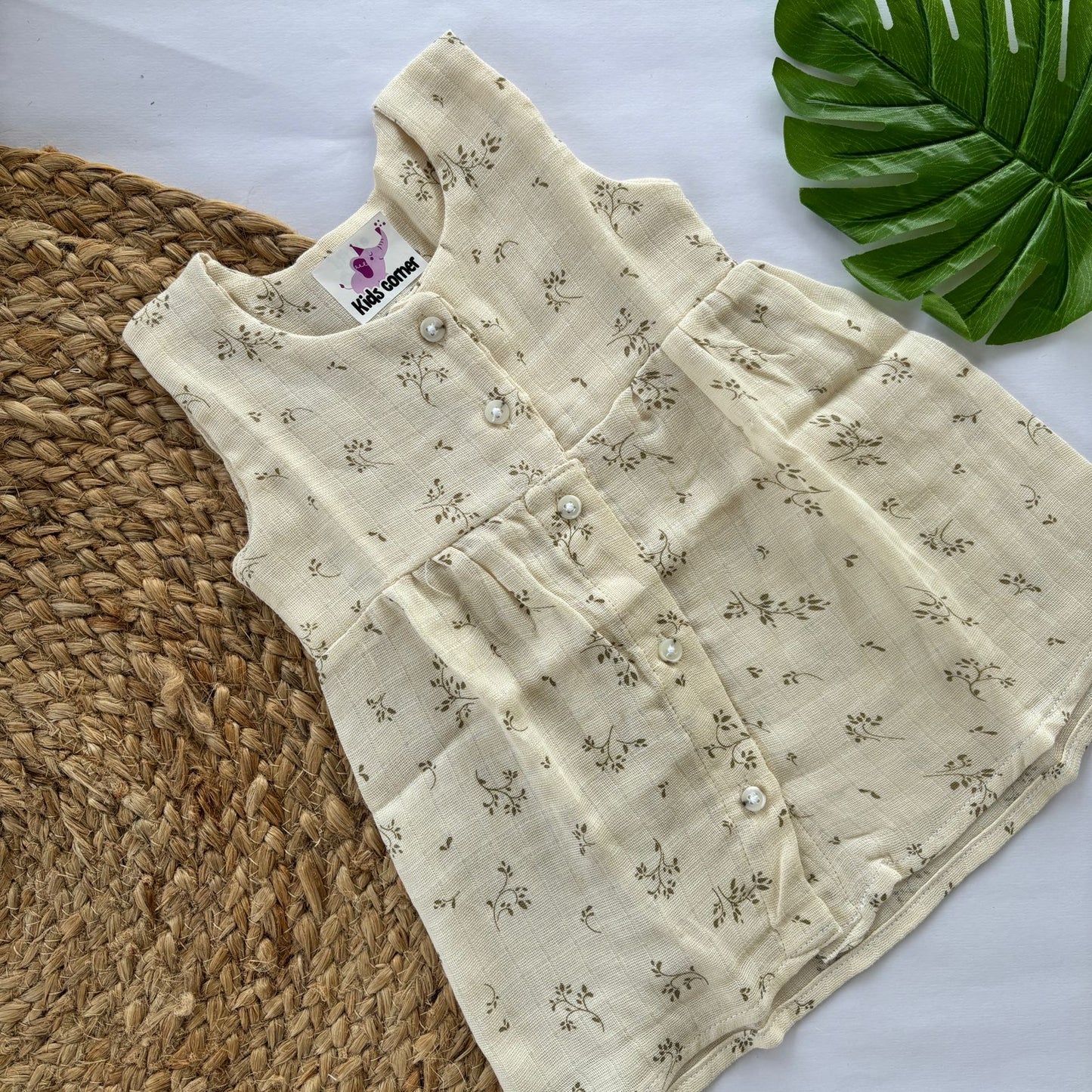 Muslin Frocks Double Layer Premium Quality MN01