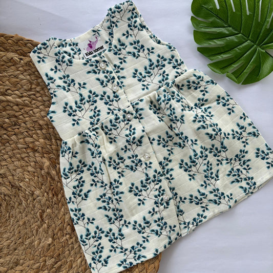 Muslin Frocks Double Layer Premium Quality MN01