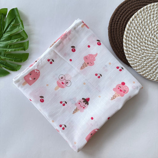 Muslin Swaddle Size 100 * 100 cm MN01