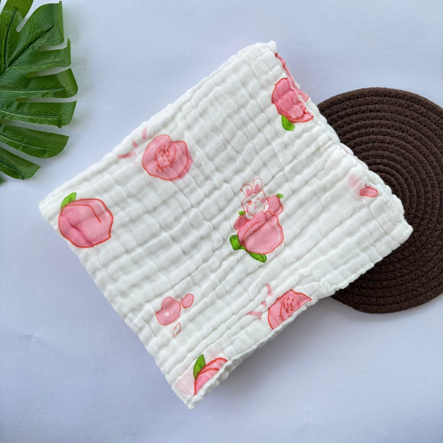 Muslin Crinkled  6 Layer Bath Towel MN01