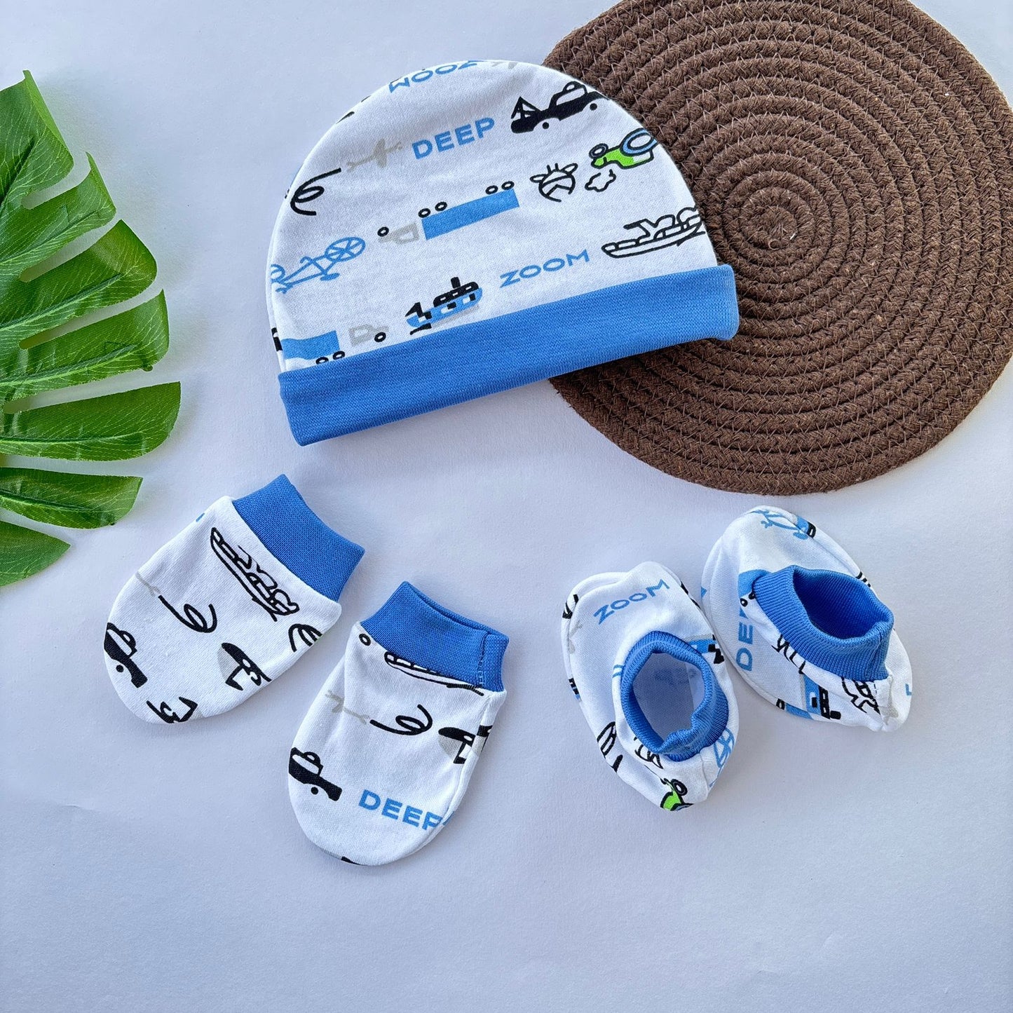 Cap Mitten and Booties Set MN01