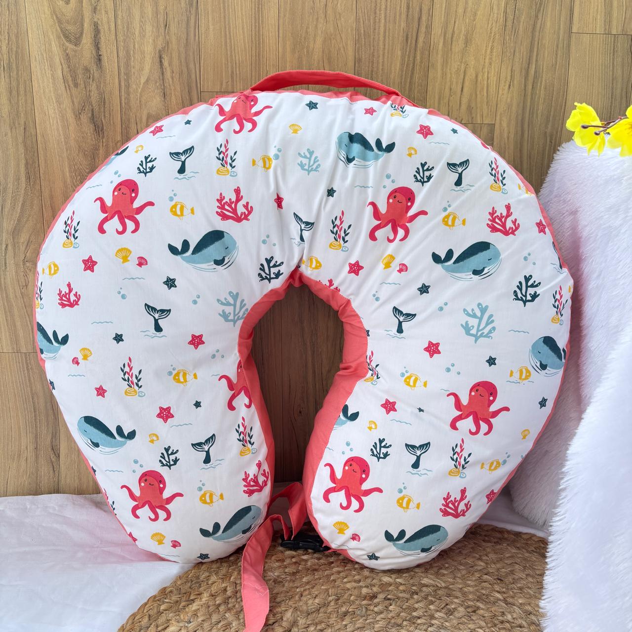 Feeding Pillow Sea Print MN01