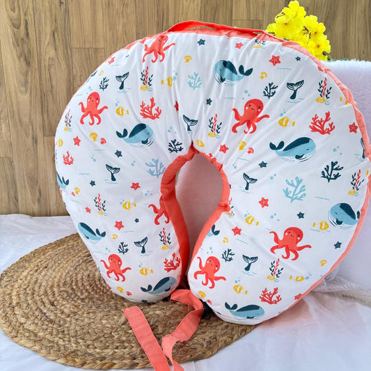 Feeding Pillow Sea Print MN01