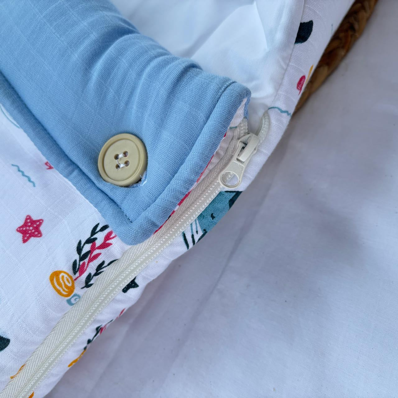 Baby Muslin Carry Bed Octopus MN01