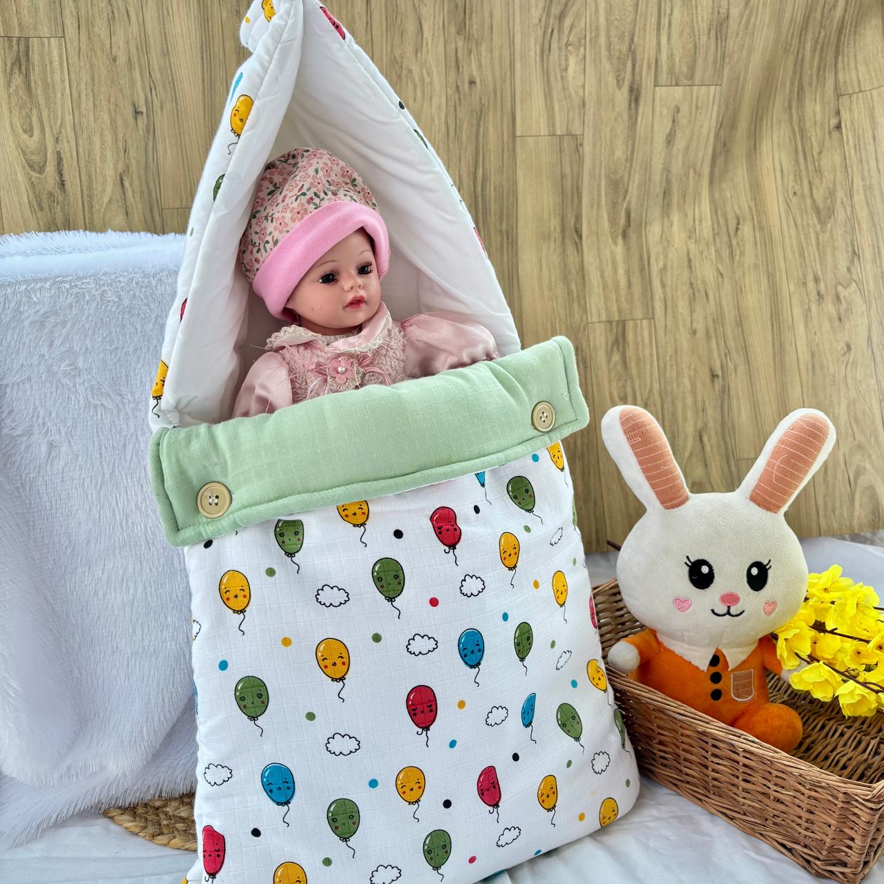 Baby Muslin Carry Bed Balloon MN01