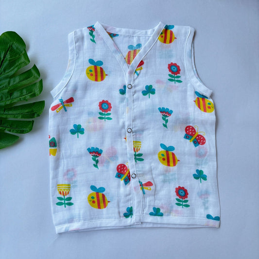 Muslin Button jablas MN01