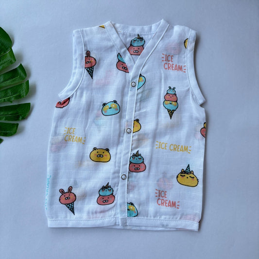 Muslin Button jablas MN01