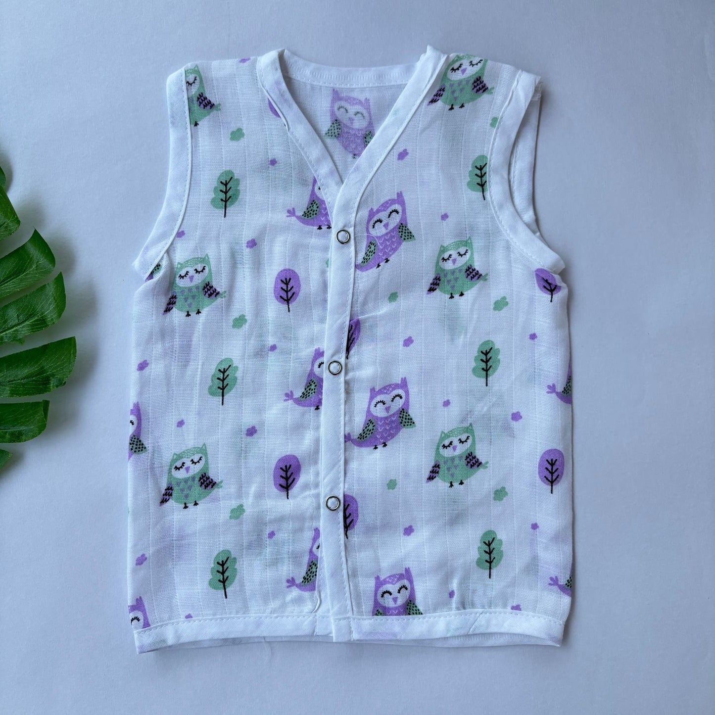 Muslin Button jablas MN01