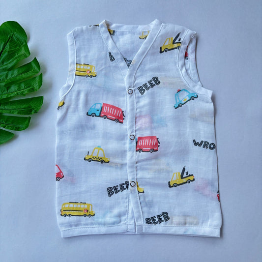 Muslin Button jablas MN01