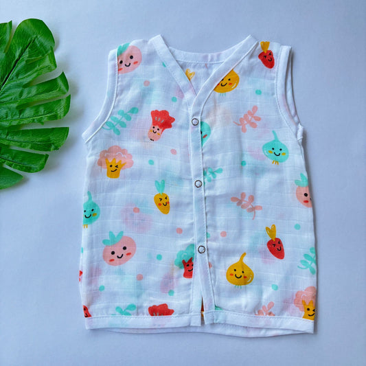 Muslin Button jablas MN01