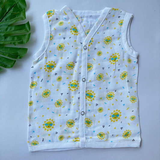 Muslin Button jablas MN01