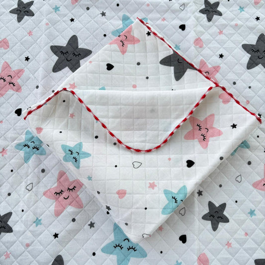 2 layer Muslin Receiving Blanket / Swaddle