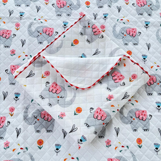 2 layer Muslin Receiving Blanket / Swaddle