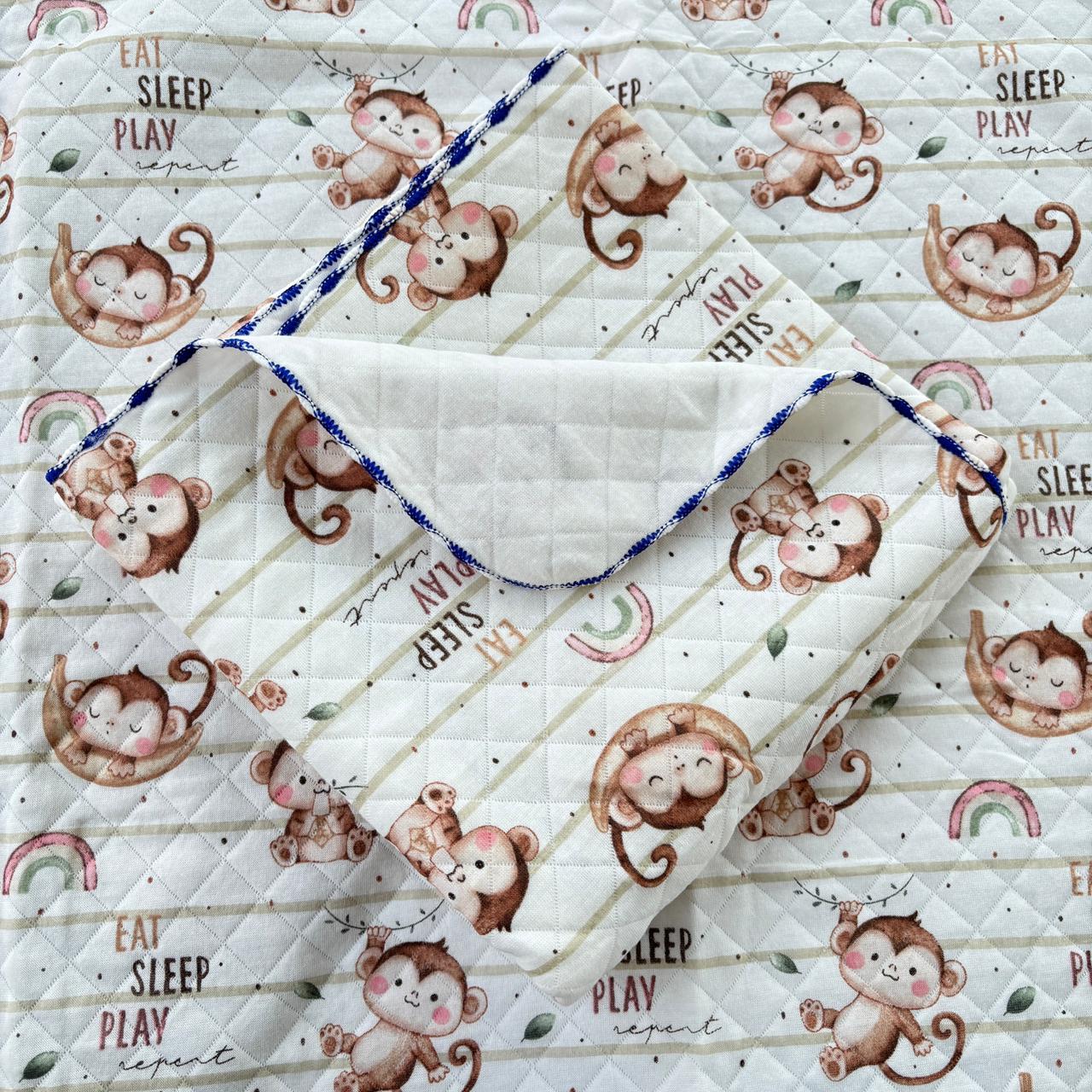 2 layer Muslin Receiving Blanket / Swaddle
