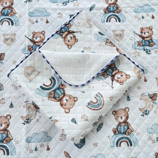 2 layer Muslin Receiving Blanket / Swaddle