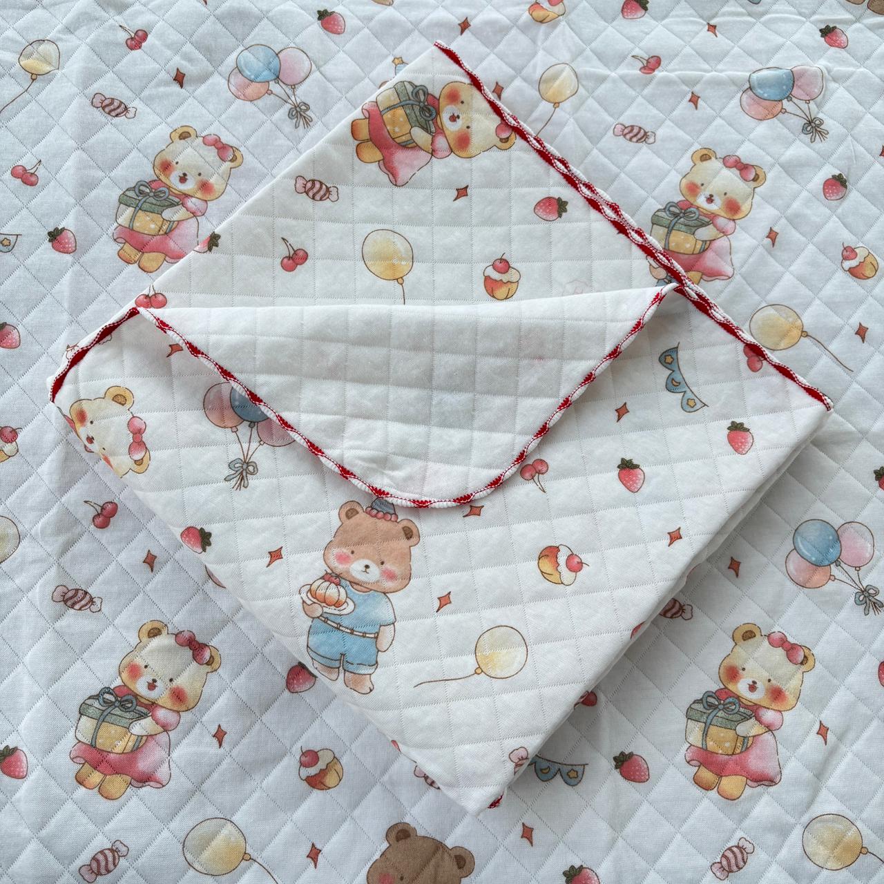 2 layer Muslin Receiving Blanket / Swaddle