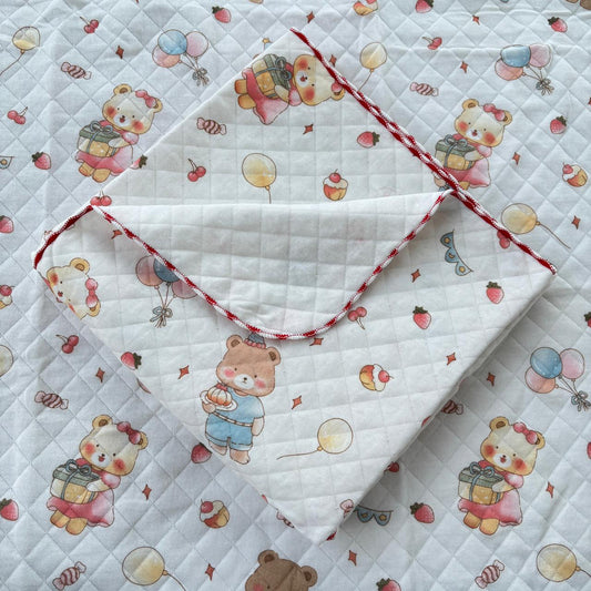 2 layer Muslin Receiving Blanket / Swaddle