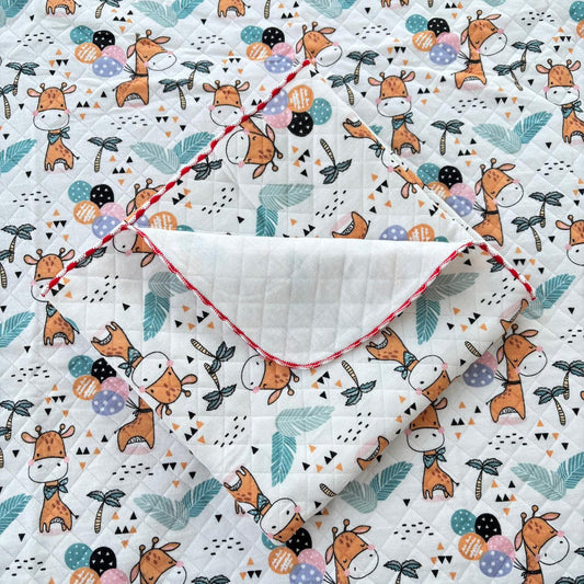 2 layer Muslin Receiving Blanket / Swaddle