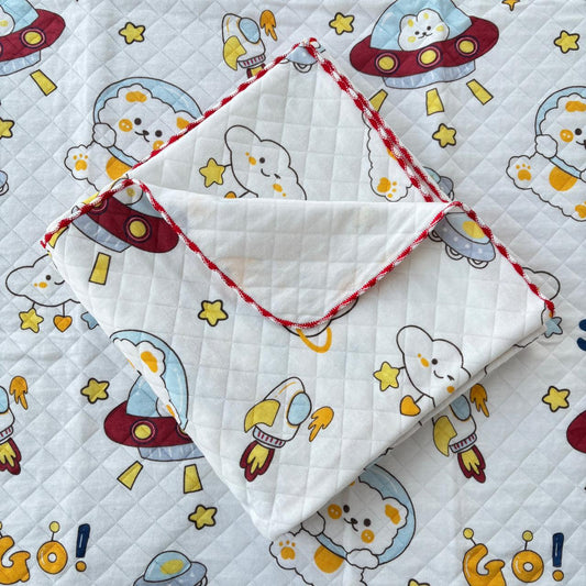 2 layer Muslin Receiving Blanket / Swaddle