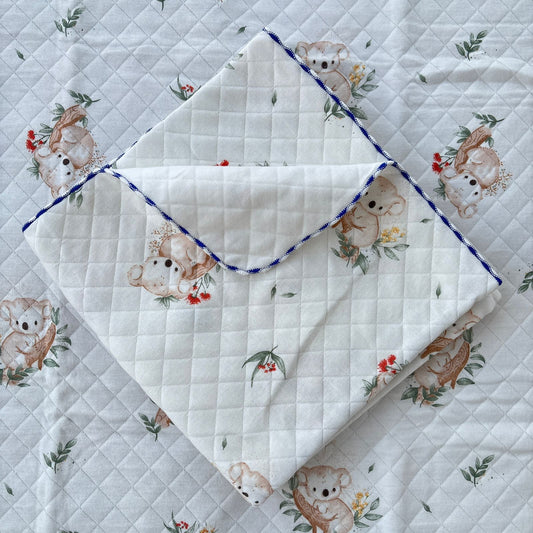 2 layer Muslin Receiving Blanket / Swaddle