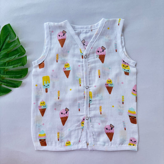 Muslin Button jablas MN01