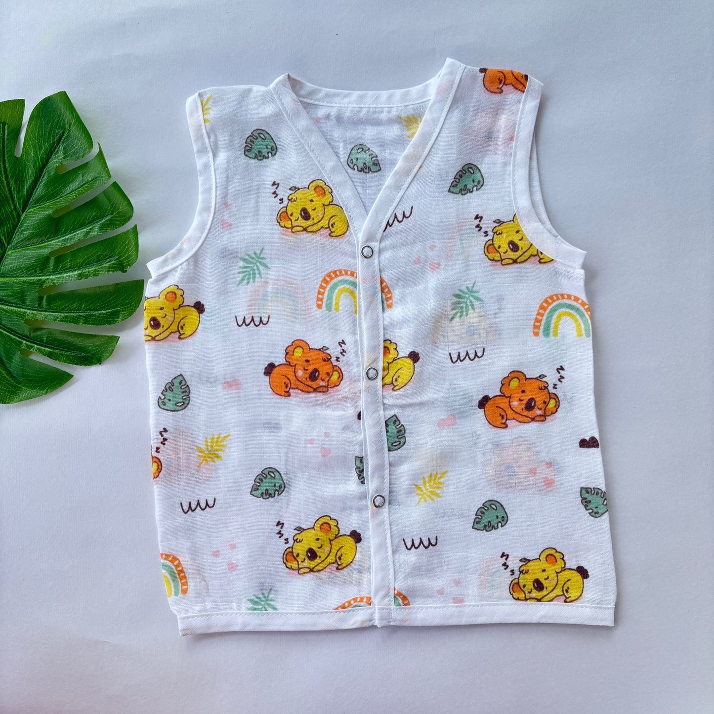 Muslin Button jablas MN01