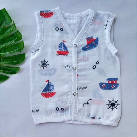 Muslin Button jablas MN01