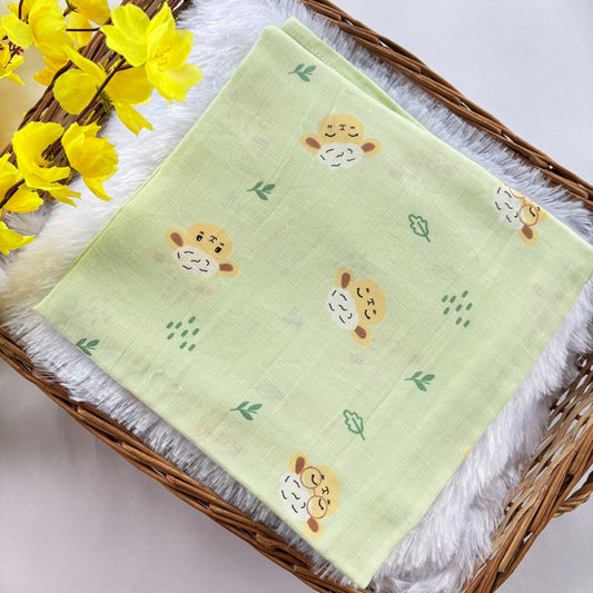 Muslin Towel Large Size 30*60inchs (Pista Green) MN01
