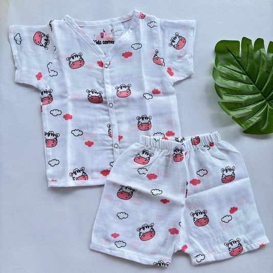 Premium Muslin co-ord set MN01