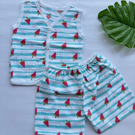 Premium Muslin co-ord set MN01